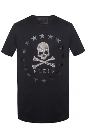 T-shirt with application, zdjęcie 1 T-shirt with application od Philipp Plein